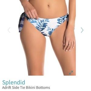 Splendid Adrift Side Tie Bikini Bottoms ~ XS